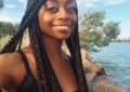 Jolie teen black de 23 ans en manque de sexe